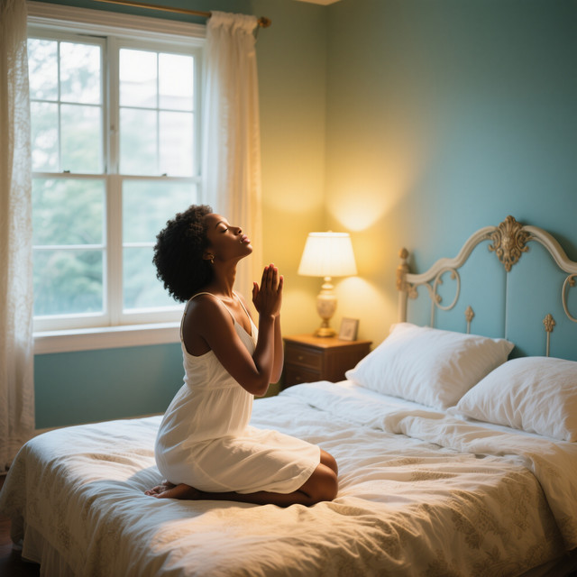 As if to pray