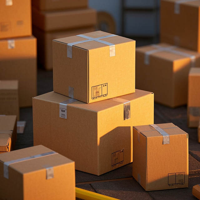 Boxed up